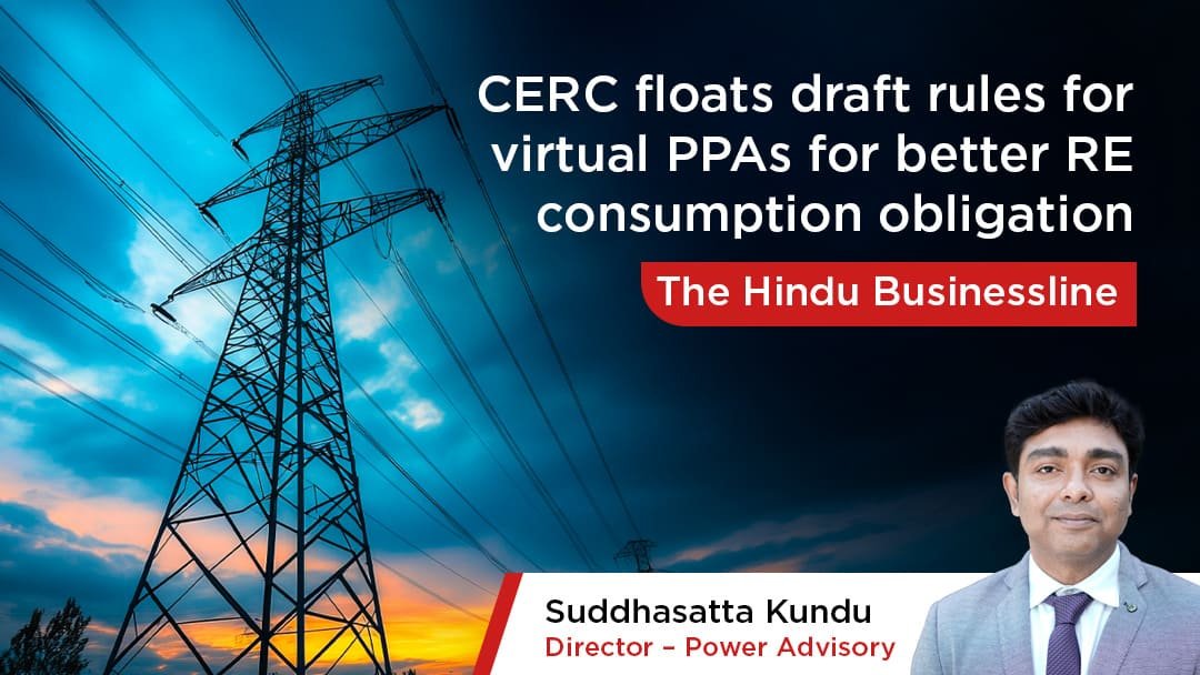 CERC floats draft rules for virtual PPAs for better RE consumption obligation